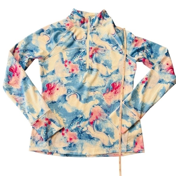 DSG GIRLS COLORFUL 1/4 ZIP PULLOVER ATHLETIC JACKET SIZE LARGE - Picture 9 of 10